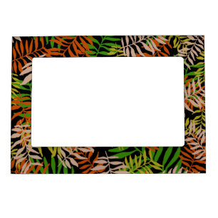 JUNGLE NATURE LEAVES  MAGNETIC FRAME
