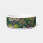 Jungle Oasis Bowl<br><div class="desc">This design showcases a vibrant collection of tropical plants,  including palm leaves,  monstera leaves,  and banana leaves.</div>