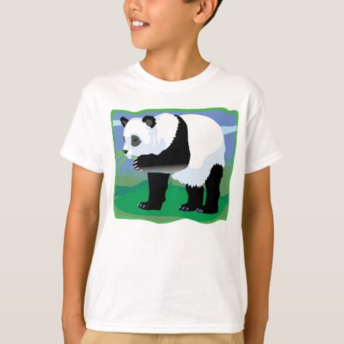 Jungle Panda Bear T_Shirt