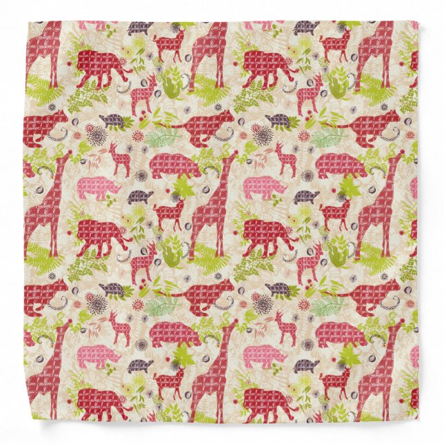 Jungle paradise bandana (Front)