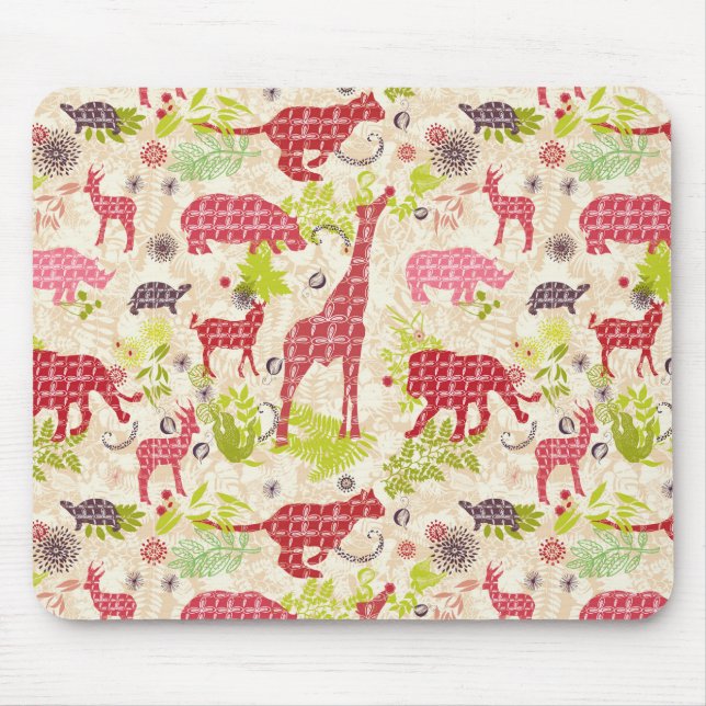 Jungle paradise mouse pad (Front)