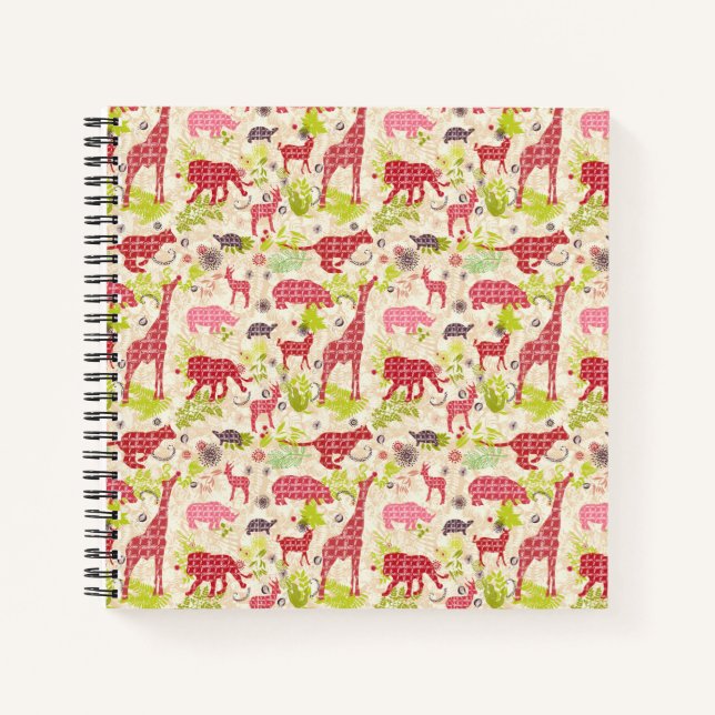 Jungle paradise notebook (Front)