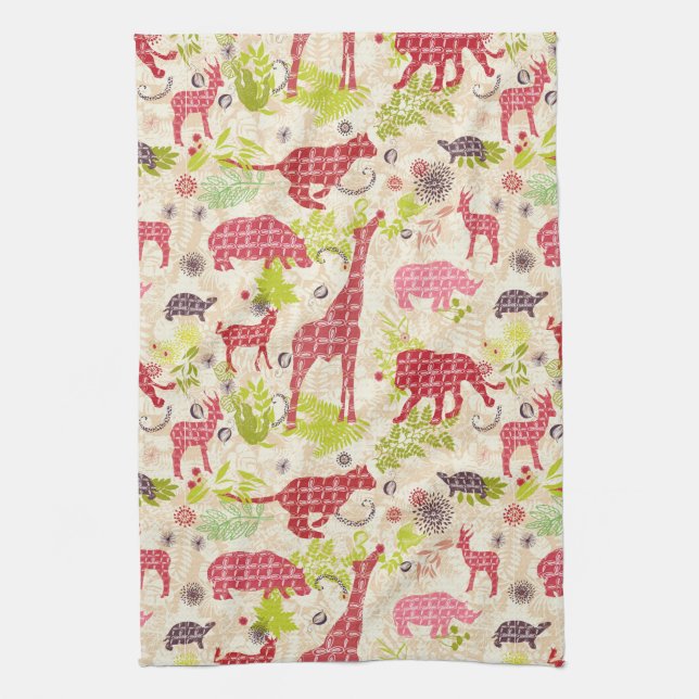 Jungle Paradise Towel (Vertical)