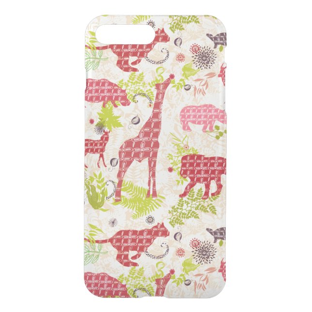 Jungle paradise uncommon iPhone case (Back)