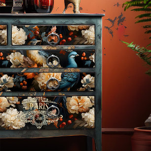 Jungle Parrots Vintage Elegant Victorian Boho Tissue Paper