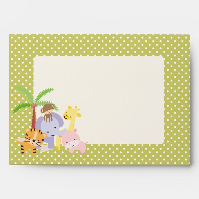 Jungle Party Envelopes (Front)