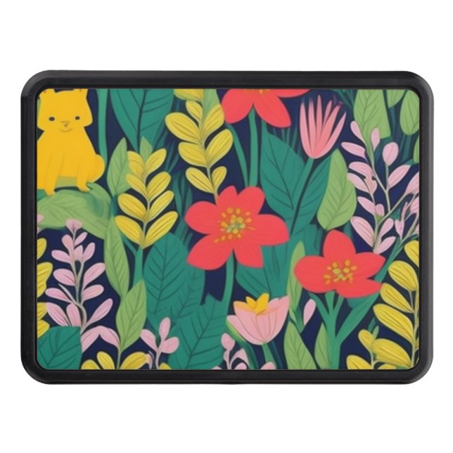 Jungle pattern hitch cover (Front)