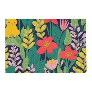 Jungle pattern Laminated Placemat