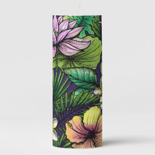 Jungle Pillar Candle