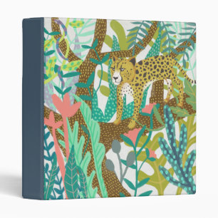 Jungle Roar - Cheetah 3 Ring Binder