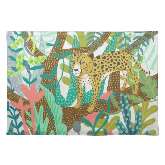 Jungle Roar - Cheetah Cloth Placemat (Front)