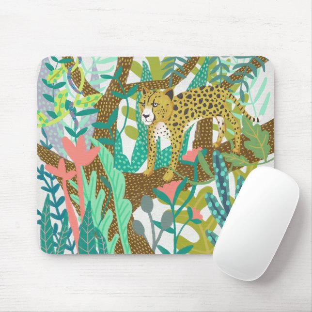 Jungle Roar - Cheetah Mouse Pad (With Mouse)