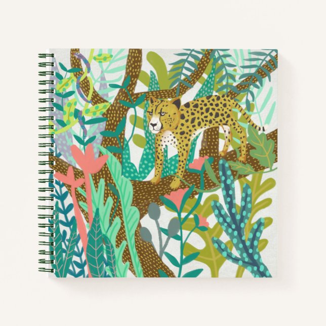 Jungle Roar - Cheetah Notebook (Front)