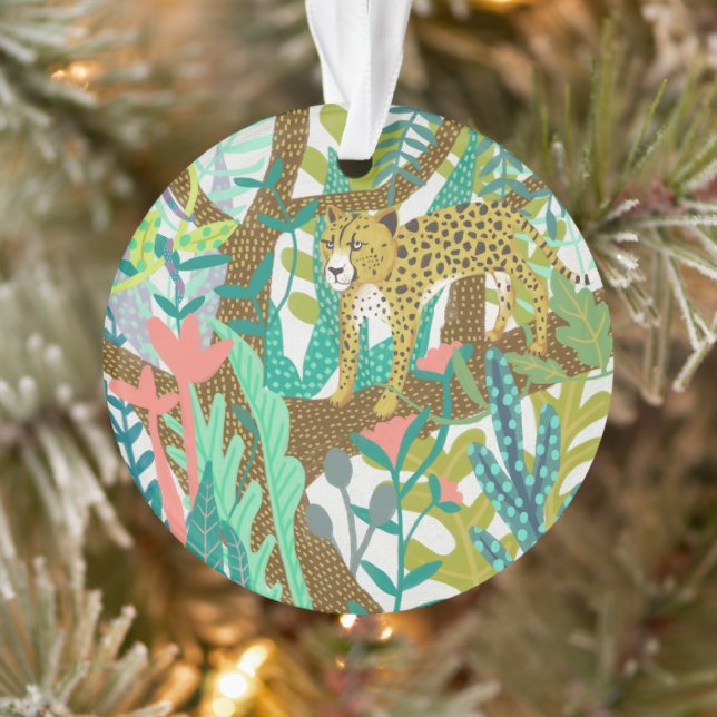 Jungle Roar - Cheetah Ornament (Tree)