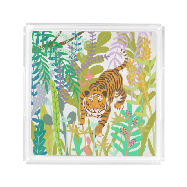 Jungle Roar - Tiger Acrylic Tray (Front)