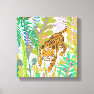 Jungle Roar - Tiger Canvas Print
