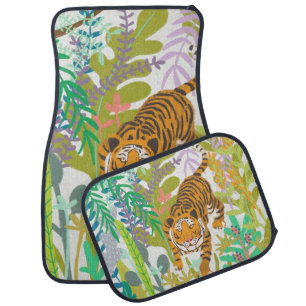 Jungle Roar - Tiger Car Floor Mat