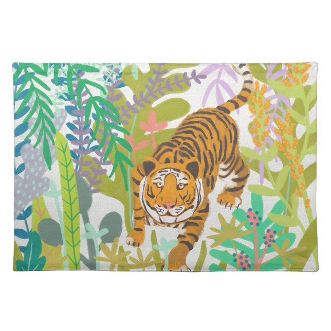 Jungle Roar - Tiger Cloth Placemat (Front)