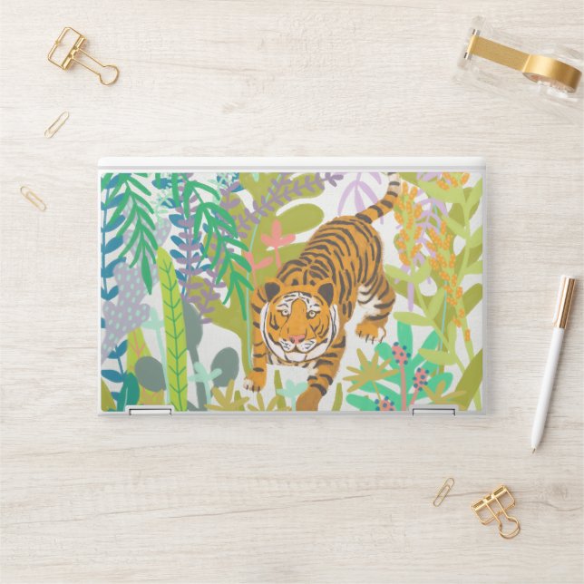 Jungle Roar - Tiger HP Laptop Skin (Desk)