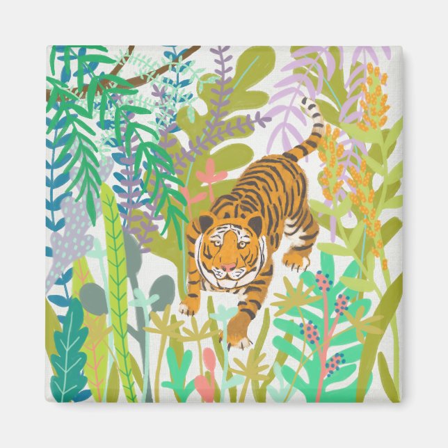 Jungle Roar - Tiger Magnet (Front)