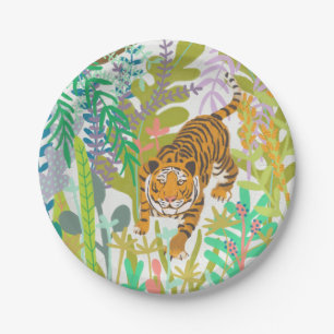 Jungle Roar - Tiger Paper Plates