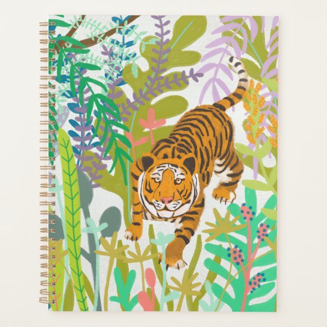 Jungle Roar - Tiger Planner (Front)