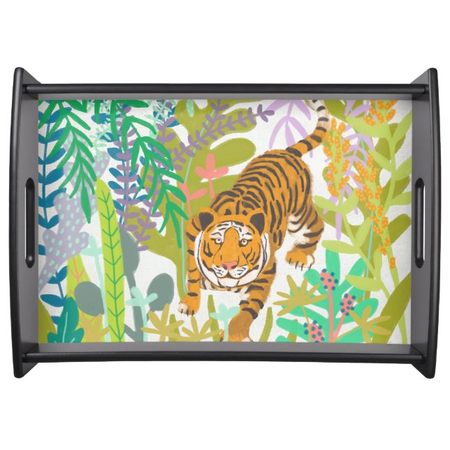 Jungle Roar - Tiger Serving Tray (Front)