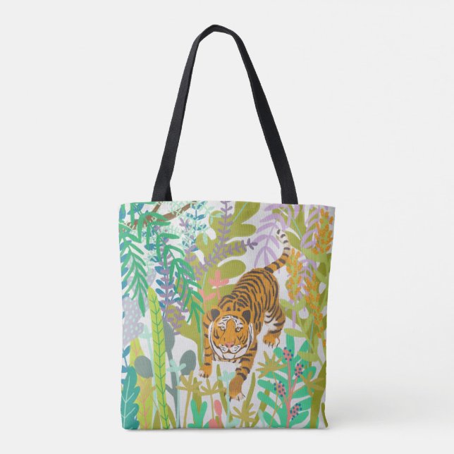 Jungle Roar - Tiger Tote Bag (Back)