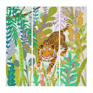 Jungle Roar - Tiger Triptych