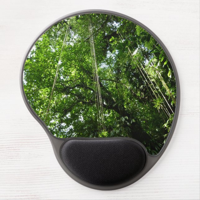 Jungle Ropes Rainforest Photography Gel Mouse Pad (Front)