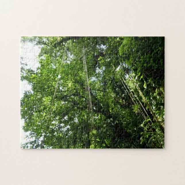 Jungle Ropes Rainforest Photography Jigsaw Puzzle (Horizontal)