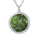 Jungle Ropes Rainforest Photography Silver Plated Necklace