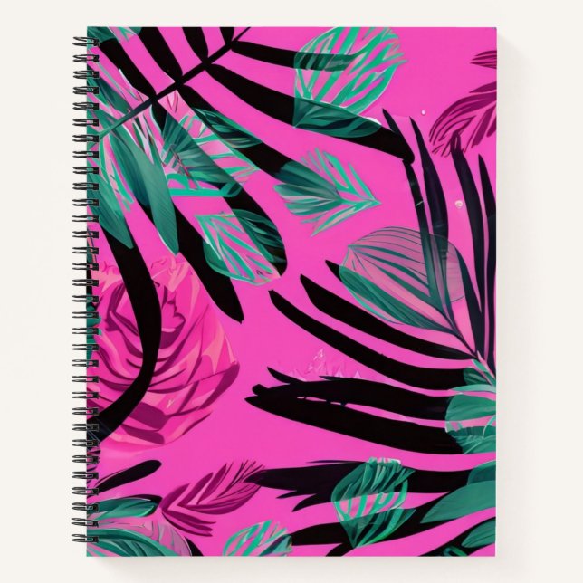 Jungle Rose Notebook (Front)