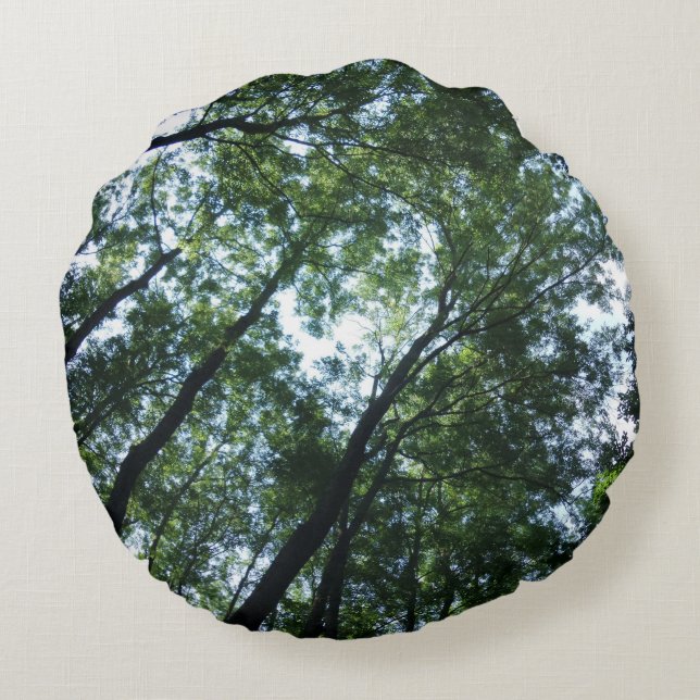 Jungle Round Pillow (Back)