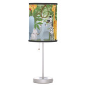 Jungle Safari Animals Kids Room Table Lamp (Right)