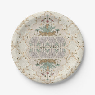 Jungle Safari Animals Paper Plates