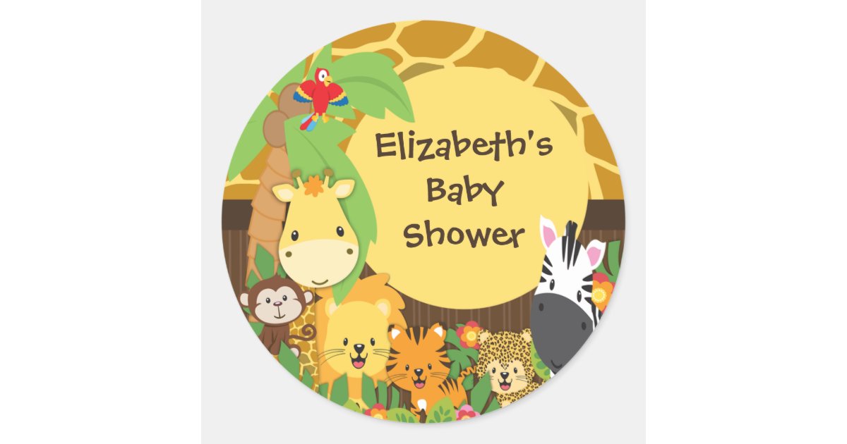 safari party invitations