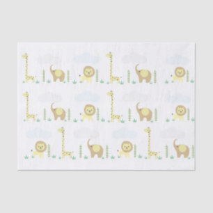 Jungle Safari Baby Tissue Paper