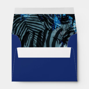 Jungle Safari Blue Envelope