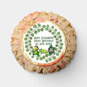 Jungle Safari Crocodile Turtle Baby First Birthday Reese's Peanut Butter Cups