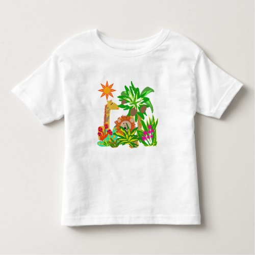 Jungle Safari Toddler T_shirt