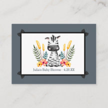 Jungle Safari Wild Baby Shower Advice