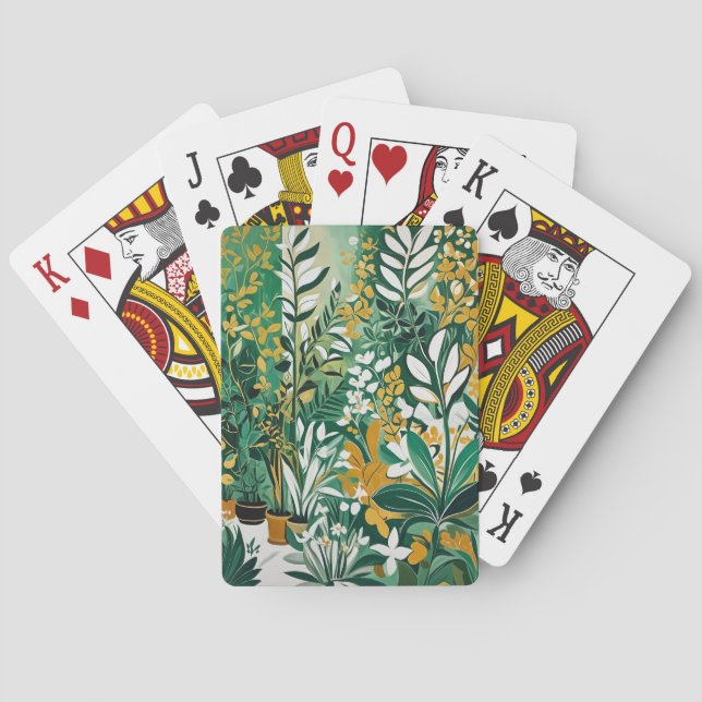 Jungle Serenade Poker Cards (Back)