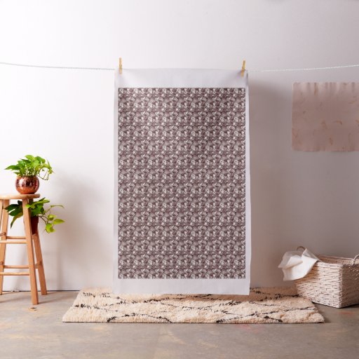 Jungle Skulls Fabric