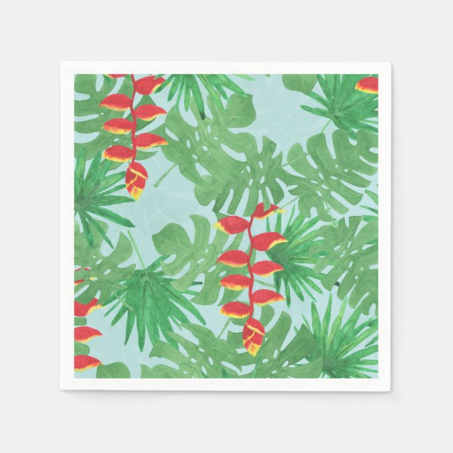 Jungle Sky Paper Napkins (Front)