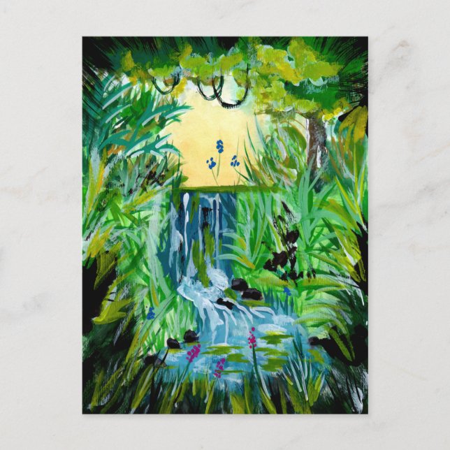 Jungle Springwater Postcard (Front)