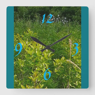 Jungle Square Wall Clock