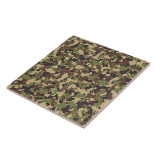 "Jungle Stalker" Ceramic Tile