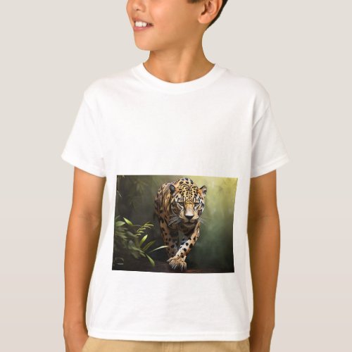  Jungle Stalker Majestic Jaguar T_Shirt Designs