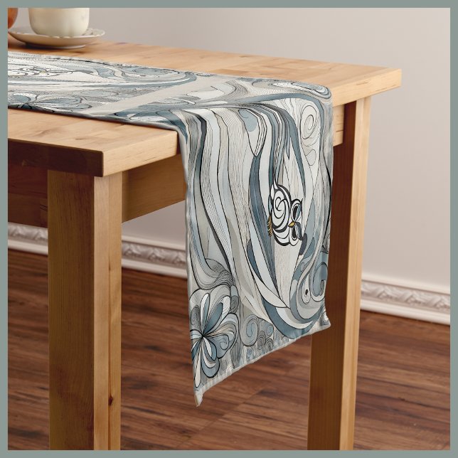 Jungle Static Short Table Runner (Jungle Static Short Table Runner
)